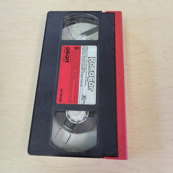 Robocop (VHS, 1987) Orion Home Video Rare Red Top EP Version